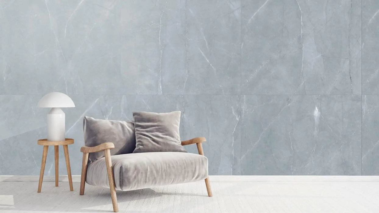 Armani Porcelain Grey Tile Polished 5