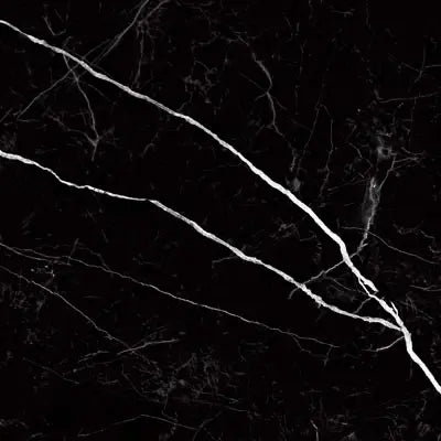 Nero Marquina Porcelain Black Tile Polished 1