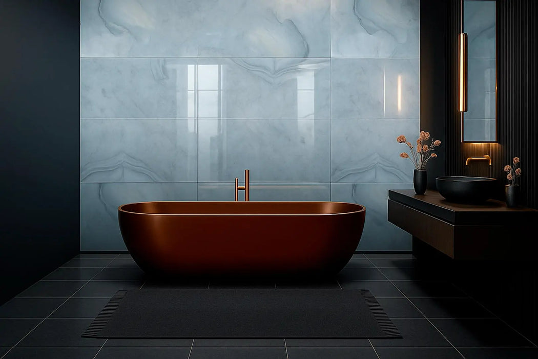 Nero Basaltina Porcelain Black Tile Matte 2