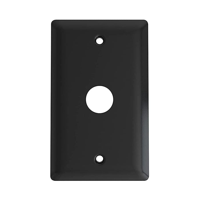 Matte Black Stainless Steel Wall Plate