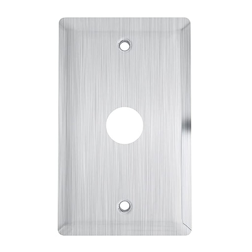 Gloss White Stainless Steel Wall Plate