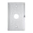 Gloss White Stainless Steel Wall Plate