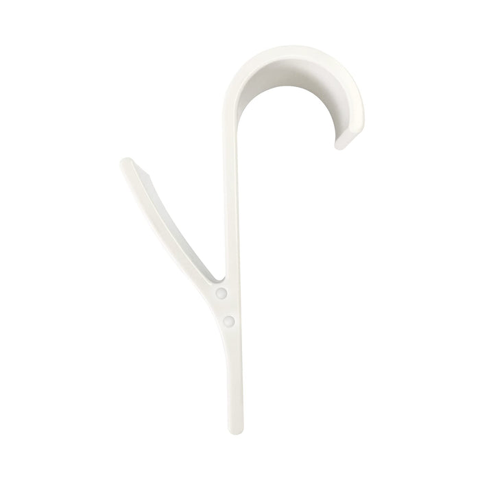 White ABS Hook