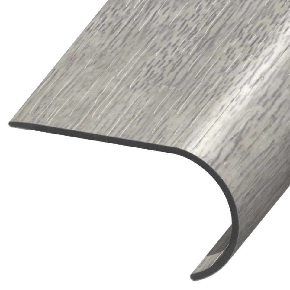 Standard Color Vinyl Graceland Round Stair Nose Aluminum Oxide 1