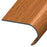 Standard Color Vinyl Red Oak Gunstock Round Stair Nose Aluminum Oxide 1