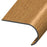 Standard Color Vinyl Sherwood Oak Round Stair Nose Aluminum Oxide 1
