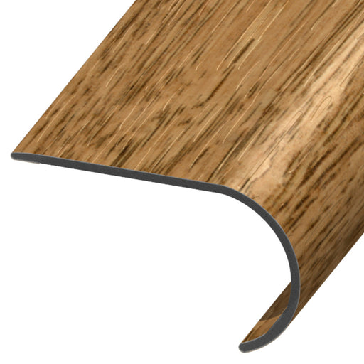 Standard Color Vinyl Chelsea Hickory Round Stair Nose Aluminum Oxide 1