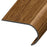 Standard Color Vinyl New Pecan Round Stair Nose Aluminum Oxide 1