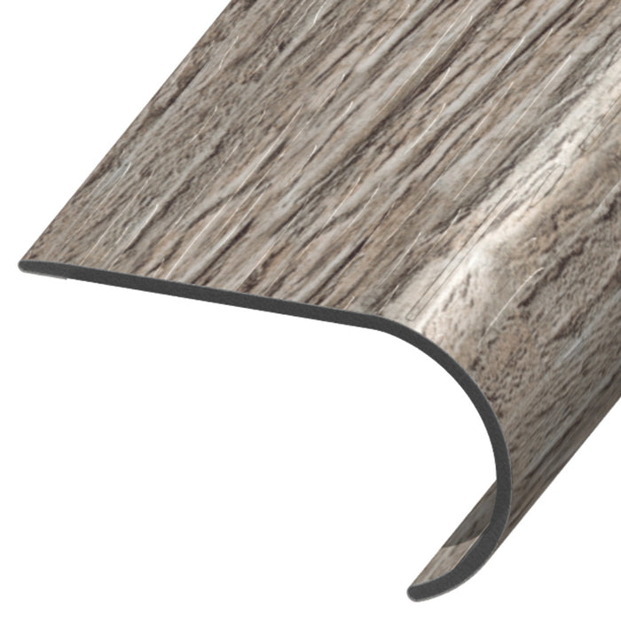 Standard Color Vinyl Boulder Oak Round Stair Nose Aluminum Oxide 1