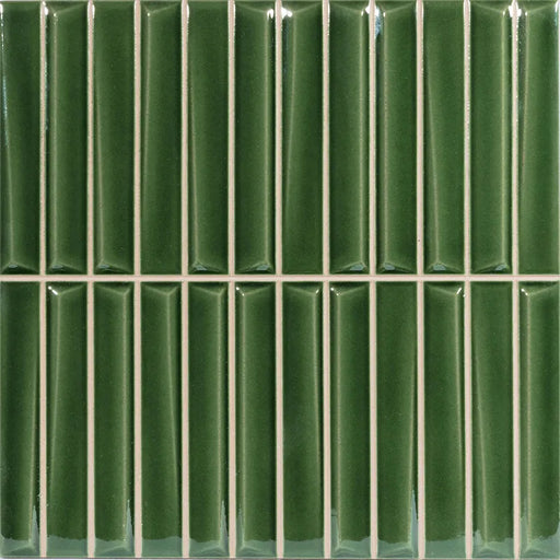 Rhythm Ceramic Green Tile Glossy 1