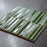 Rhythm Ceramic Green Tile Glossy 3