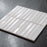 Rhythm Ceramic White Tile Glossy 6
