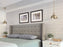 Belle Brushed Brass 1 Light Contemporary Industrial Pendant Light - 9.25" - View 9
