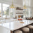 Belle Brushed Brass 1 Light Contemporary Industrial Pendant Light - 9.25" - View 5