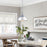 Belle Chrome 1 Light Modern Industrial Pendant Light - 9.25" - View 8