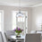 Belle Chrome 1 Light Modern Industrial Pendant Light - 9.25" - View 6