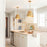 Vida Warm Brass 1 Light Modern Industrial Pendant Light - 12" - View 8