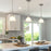 Ellie Brushed Nickel 1 Light Adjustable Mini Pendant Light - 7.5" - View 3