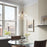 Harlow Brushed Nickel 1 Light Modern Industrial Farmhouse / Schoolhouse / Rustic Pendant Light - 9" - View 6