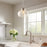 Harlow Brushed Nickel 1 Light Modern Industrial Farmhouse / Schoolhouse / Rustic Pendant Light - 9" - View 7