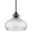 Harlow Oil Rubbed Bronze 1 Light Modern Industrial Farmhouse Pendant Light - 9"