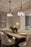 Jewel Cool Brass 6 Light Modern Crystal Pendant Light - 16" - View 8