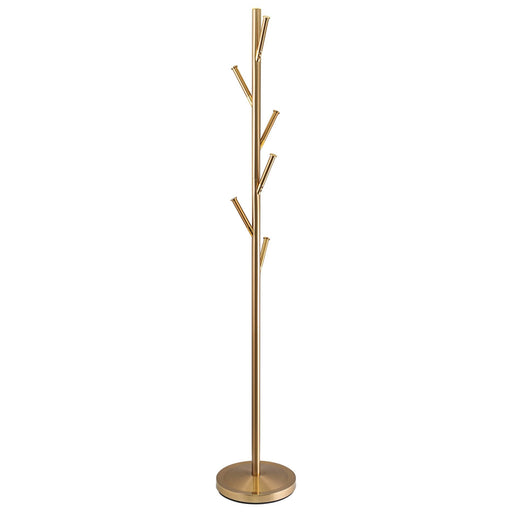 Addison Metal Freestanding Coat Rack - Cool Brass
