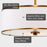 Chloe White 3 Light Retro Modern Semi Flush Mount Ceiling Light - 15.25" - View 2