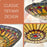 Mateo Black 2 Light Tiffany Glass Flush Mount Ceiling Light - 16" (2-Pack) - View 2