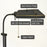 Prescott Dark Bronze 1 Light Modern Industrial Adjustable Standing Pharmacy Floor Lamp - 58" - View 2