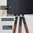 Sadie Black 1 Light Mid Century Modern Tripod LED Floor Lamp - 61" - View 2