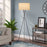 Sadie Oil Rubbed Bronze 1 Light Modern Tripod LED Floor Lamp - 60" - View 6