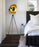 Sulis Black 1 Light Modern Industrial Tripod LED Floor Lamp - 58" - View 6