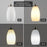 Coast Frosted Oval Shade / Replacement Glass - 4.5" (2-Pack) - View 2
