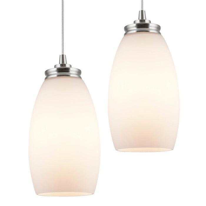Coast Frosted Oval Shade / Replacement Glass - 4.5" (2-Pack) - View 8