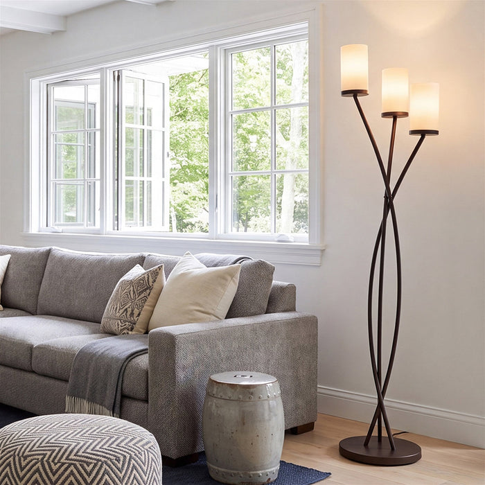 Opal Cylinder Shade / Replacement Glass - 4" (3-Pack) - View 8