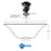 Taupe Linen Shade / Replacement Glass - 12.75" - View 4