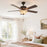 Taupe Linen Shade / Replacement Glass - 12.75" - View 6
