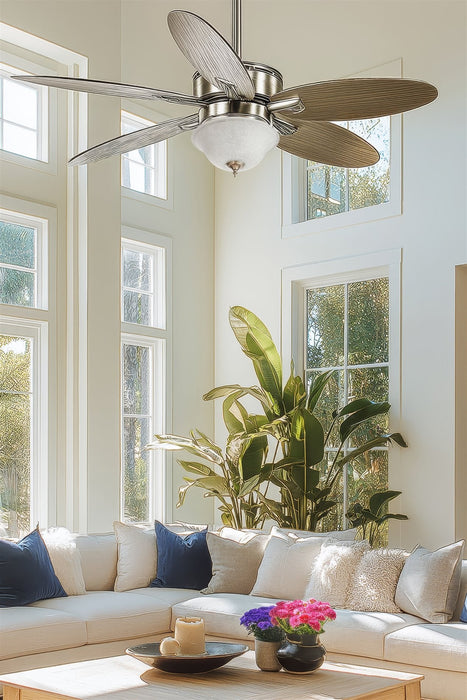 White Linen Shade / Replacement Glass - 12.75" - View 6