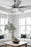 White Linen Shade / Replacement Glass - 12.75" - View 7
