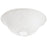 White Linen Shade / Replacement Glass - 12.75"