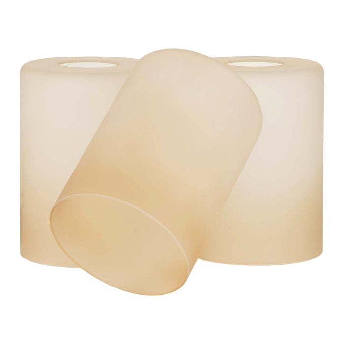 Villa Amber Shade / Replacement Glass - 4" (3-Pack)