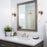 Duo Brushed Nickel 2 Light Modern Bathroom Vanity Wall Sconce - 21" - View 3