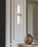 Duo Brushed Nickel 2 Light Modern Bathroom Vanity Wall Sconce - 21" - View 6