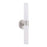 Duo Brushed Nickel 2 Light Modern Bathroom Vanity Wall Sconce - 21" - View 8