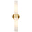 Duo Cool Brass 2 Light Modern Bathroom Vanity Wall Sconce - 21" (2-Pack) - View 7