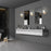 Phoebe Brushed Nickel 1 Light Modern Farmhouse Wall Sconce - 8" (2-Pack) - View 5
