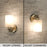 Phoebe Brushed Nickel 1 Light Modern Farmhouse Wall Sconce - 8" (2-Pack) - View 6