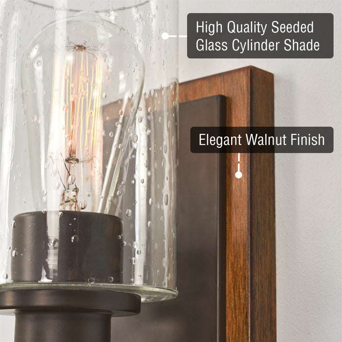 Sedona Oil Rubbed Bronze 1 Light Modern Rustic Wall Sconce - 9" - View 2