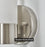 Sol Brushed Nickel 1 Light Modern Bathroom Vanity Wall Sconce - 10" (2-Pack) - View 2